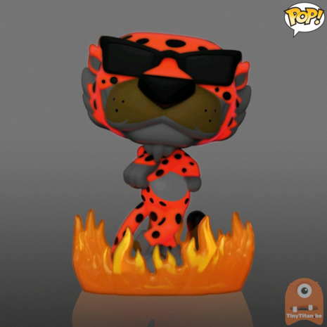POP! Ad Icons Flaming Hot Chester Cheetah GITD #117 Cheetos Exclusive