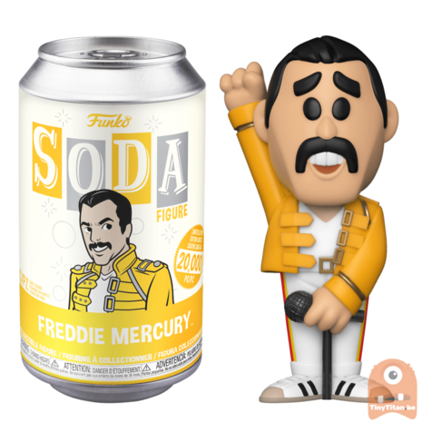 Vinyl Soda Figure Queen - Freddy Mercury - LE 20000 Pcs