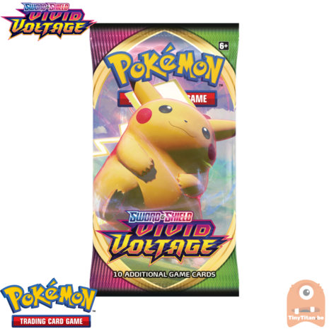 Pok&eacute;mon TCG Sword & Shield Vivid Voltage Booster Pack