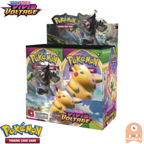 Pok&eacute;mon TCG Sword & Shield Vivid Voltage Booster Pack
