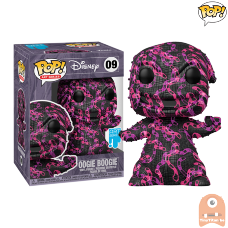 POP! Disney Artist Series Oogie Boogie w/ Case #09 The Nightmare Before Christmas Exclusive