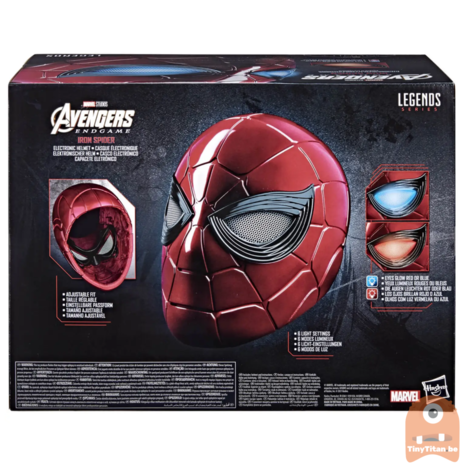 Marvel Legends Series: Spider-Man iron Spider Electronic Helmet