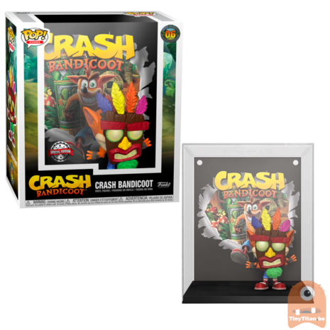 Funko POP! Games Cover: Crash Bandicoot Exclusive Pre-order
