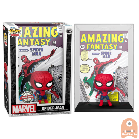 Funko POP! Comic Cover: Spider-Man - Amazing Fantasy Marvel Exclusive Pre-order