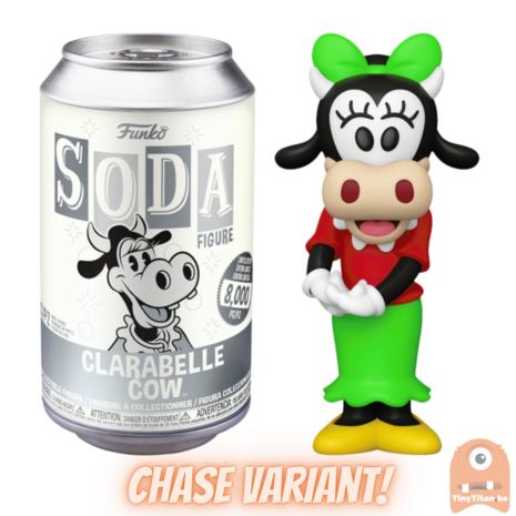 Vinyl Soda Figure Clarabelle Cow LE 8000 Pcs