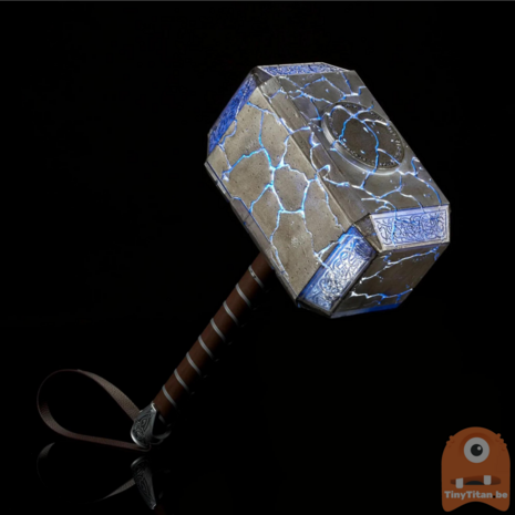 Marvel Legends Series: Thor Marvel Legends Love and Thunder Electronic Hammer Mjolnir 
