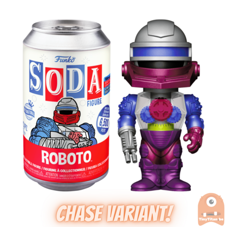 Vinyl Soda Figure Masters of the Universe - Roboto LE 6500 NYCC