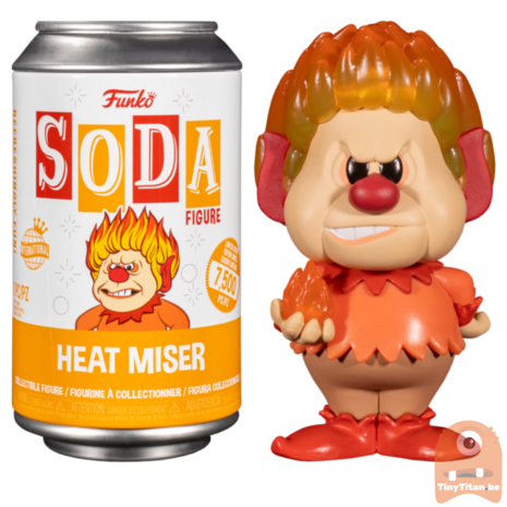 Vinyl Soda Figure Santa Claus - Heat Miser. LE 7500 