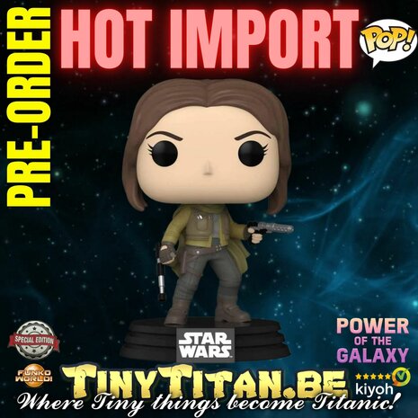 Funko POP Star Wars Jyn Erso - Power of the Galaxy Exclusive Pre-order