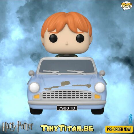 Funko POP! Ride Ron Weasley in Flying Car - Harry Potter Chamber of Secrets Pre-order