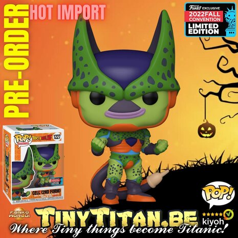 Funko POP! Cell 2nd Form - Dragonball Z NYCC 2022 Exclusive LE - Pre-order