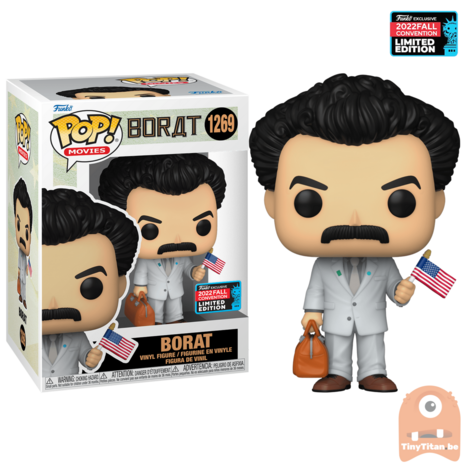 Funko POP! Borat in Suit NYCC 2022 Exclusive LE - Pre-order