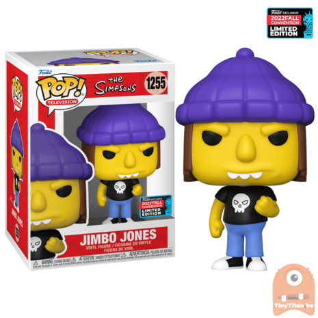Funko POP! Jimbo Jones - The Simpsons NYCC 2022 Exclusive LE - Pre-order