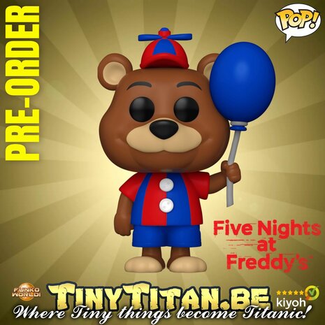 Funko POP! Balloon Freddy - Five Nights At Freddy's Pre-order