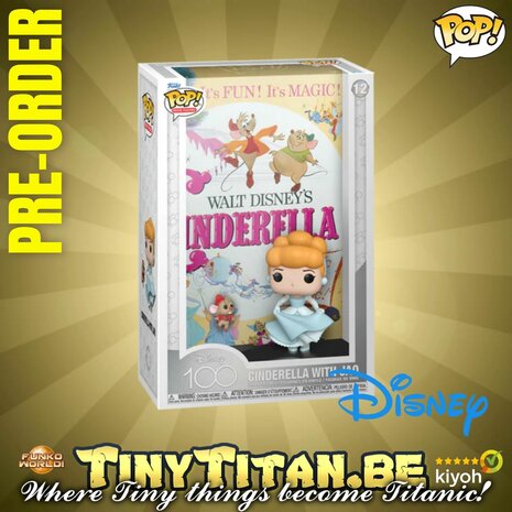 Funko POP! Movie Poster: Cinderella - Disney Pre-order