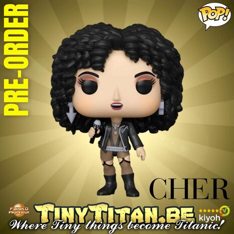 Funko POP! ROCK Cher 340 Turn Back Time Pre-order
