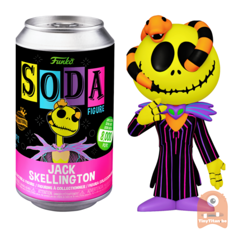 Vinyl Soda Figure Jack Skellington Snake - TNBC LE 10000 Pcs