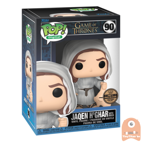 Digital POP! Jaqen H'ghar with Mask 90 Legendary Game of Thrones Exclusive Pre-order