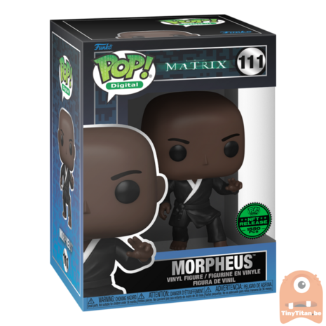 Digital POP! Morpheus Legendary The Matrix Exclusive Pre-order