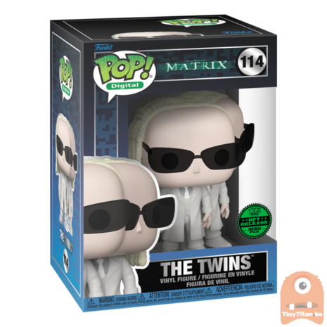 Digital POP! The Twins Legendary The Matrix Exclusive Pre-order