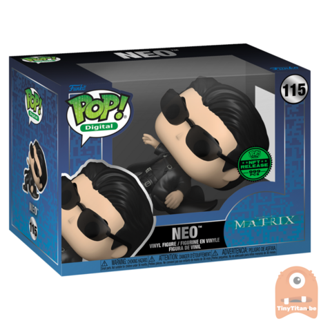 Digital POP! Neo Dodging Bullets Grail The Matrix Exclusive Pre-order