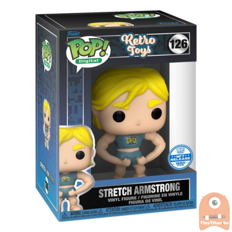 Digital POP! Stretch Armstrong Legendary Retro Toys Exclusive Pre-order