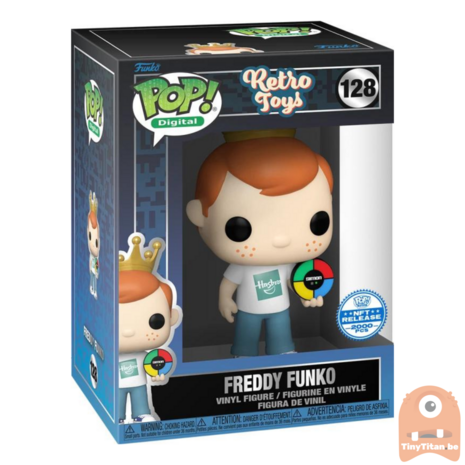 Digital POP! Freddy Funko Hasbro T-Shirt Royalty Retro Toys Exclusive Pre-order