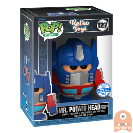 Digital POP! Mr. Potato Head Optimus Prime Grail Retro Toys Exclusive Pre-order