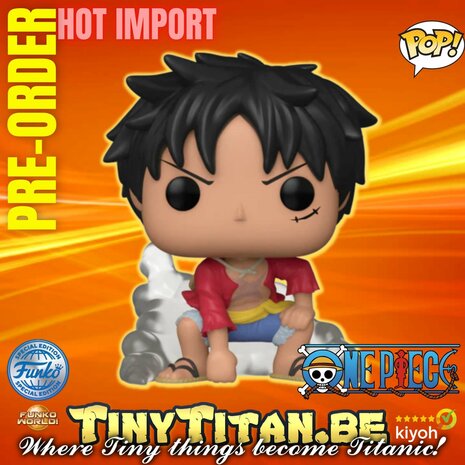 Funko POP! Luffy Gear Two - One Piece Exclusive Pre-order