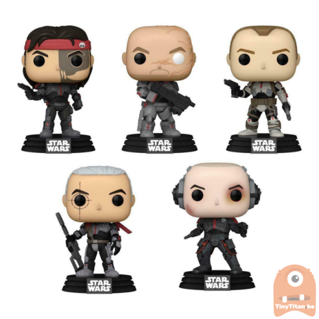 POP! Star Wars Bad Batch 5-Pack Exclusive