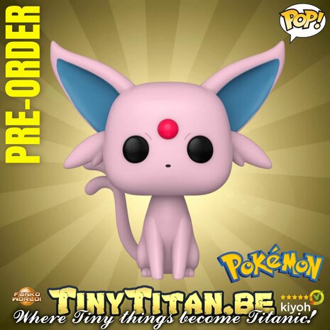 Funko POP!  Espeon 884 Pokemon Pre-Order