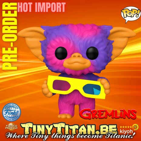 Funko POP! Gizmo Black Light - Grmlins Exclusive Pre-order