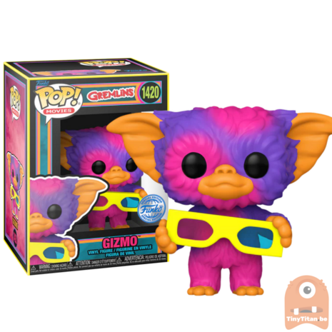 Funko POP! Gizmo Black Light - Grmlins Exclusive Pre-order
