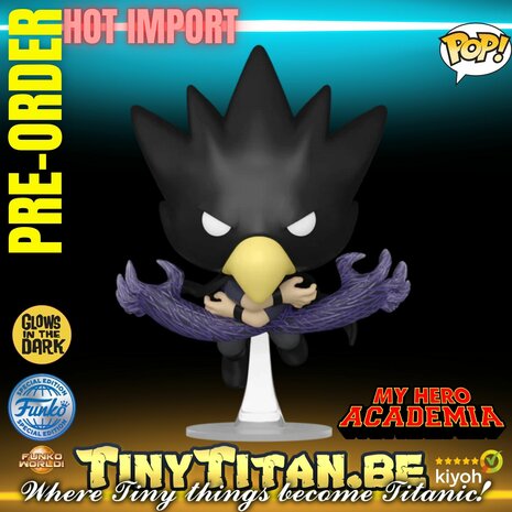 Funko POP Fumikaze Tokoyami GITD - My Hero Academia Exclusive Pre-order