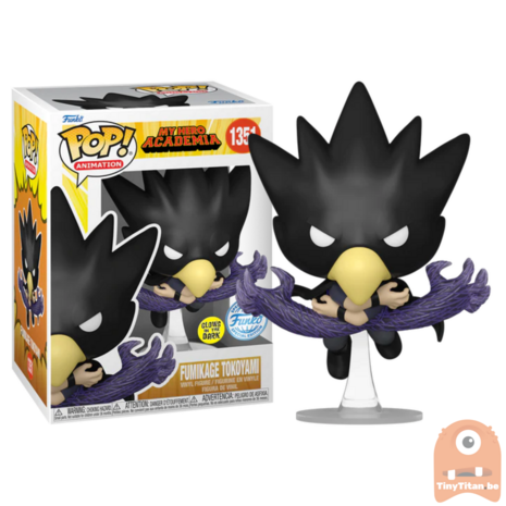 Funko POP Fumikaze Tokoyami GITD - My Hero Academia Exclusive Pre-order