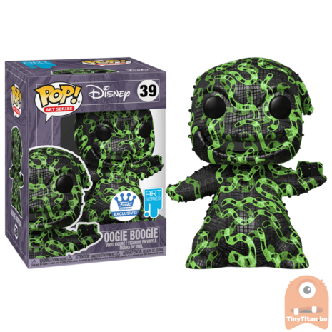 POP! Disney Artist Series Oogie Boogie w/ Case 39 The Nightmare Before Christmas Exclusive