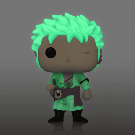 POP! Animation Roronoa Zoro GITD 327 One Piece Exclusive