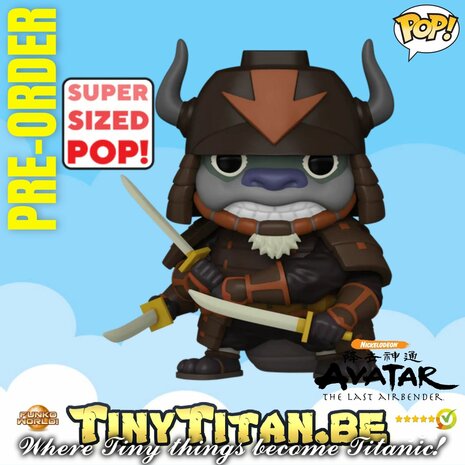 Funko POP!  Appa w/ Armor 6 INCH 1443 Avatar The Last Airbender Pre-Order