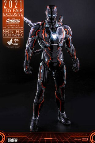 Hot Toys iron Man Neon Tech 4.0 2021 Toy Fair Exclusive 32CM