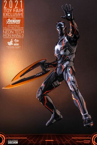 Hot Toys iron Man Neon Tech 4.0 2021 Toy Fair Exclusive 32CM