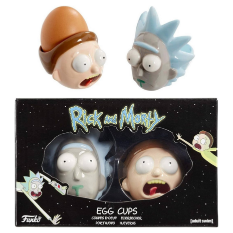 Funko Rick & Morty Egg Cup Set - Rick and Morty