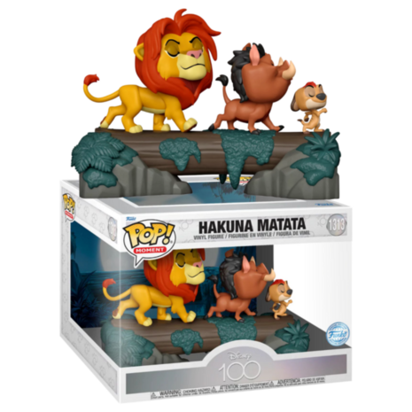 POP! Moment Hakuna Matata 1313 Disney The lion King Exclusive R