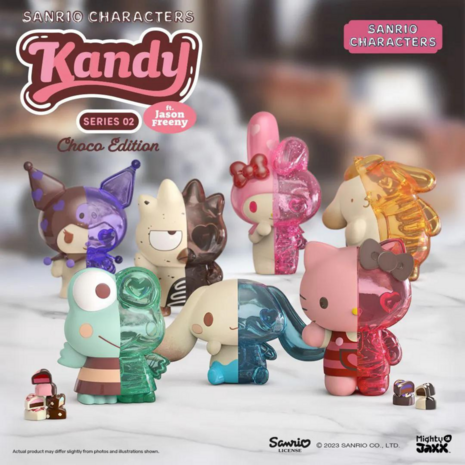 MIGHTY JAXX - KANDY X SANRIO FT. JASON FREENY SERIES 02 (CHOCO EDITION) - BlindBox