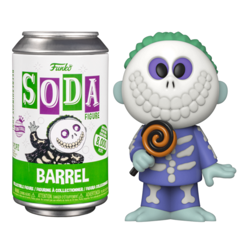 Vinyl Soda Figure Barrel LE 8000 Pcs