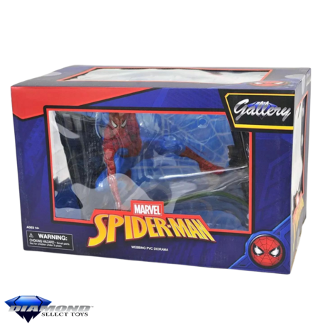 Diamond Marvel Gallery Spider-Man Webbing Diorama 