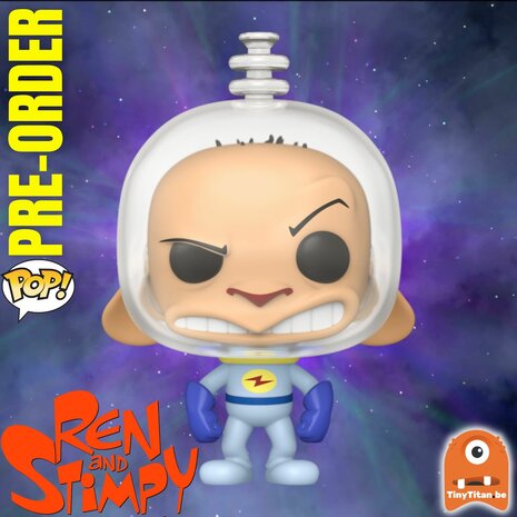 Funko POP! Ren Space Suit 1532 Ren and Stimpy Pre-Order