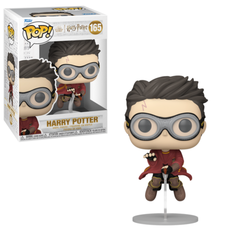 Funko POP! Harry with Broom Quidditch 165 Harry Potter Pre-Order