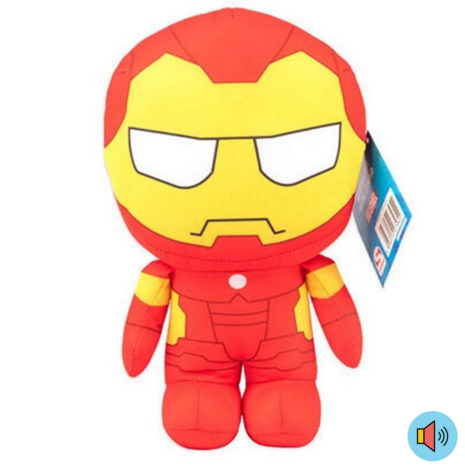 MARVEL LIL BODZ PLUSH TOY: IRON MAN 28 CM