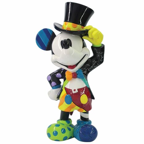 Disney BRITTO Mickey Mouse with Top Hat Figurine 6006083