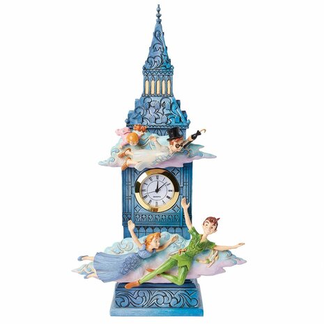 Disney Traditions Peter Pan Clock Figurine 6015025